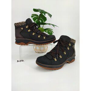 Merrel Women's Eventry Bluff Waterproof Black Ankle Boot Size 8 US